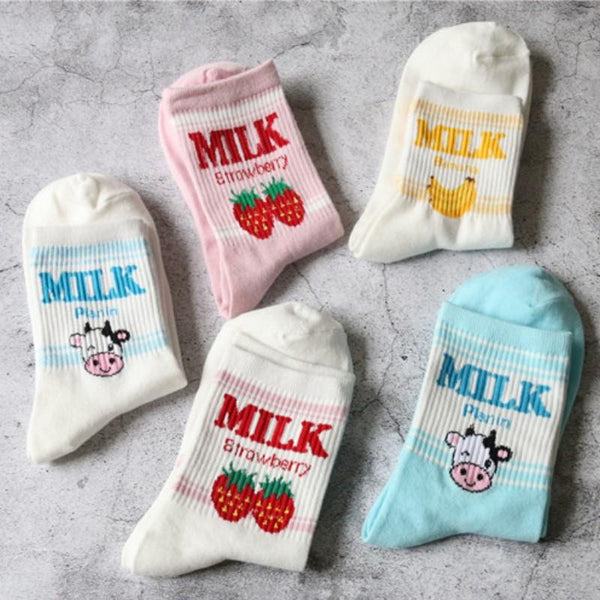 "MILK" SOCKS