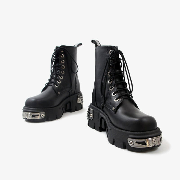 Punk Retro Platform Motorcycle Boots