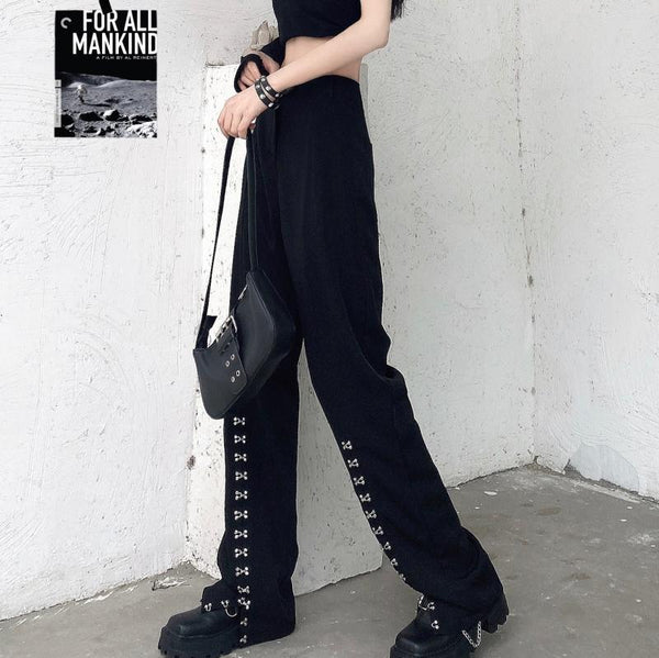 Diablo Split Metal Buckle Pants