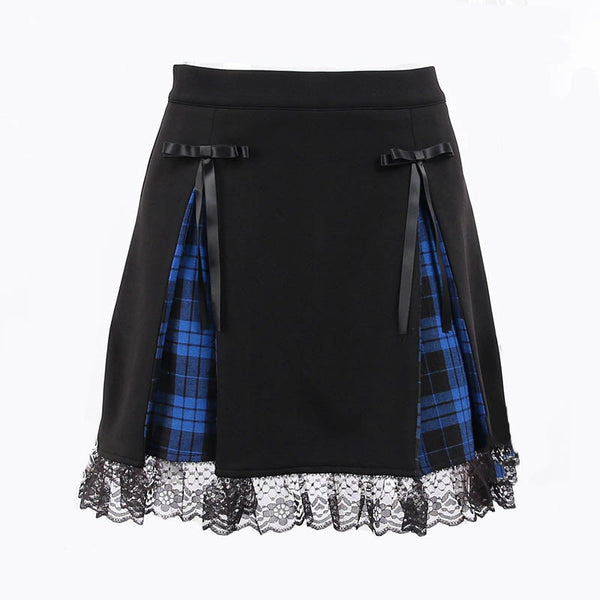 Dark Academy Lace Skirt