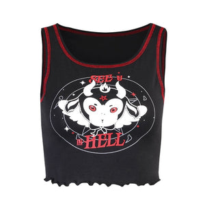 See U In Hell Print Camisole