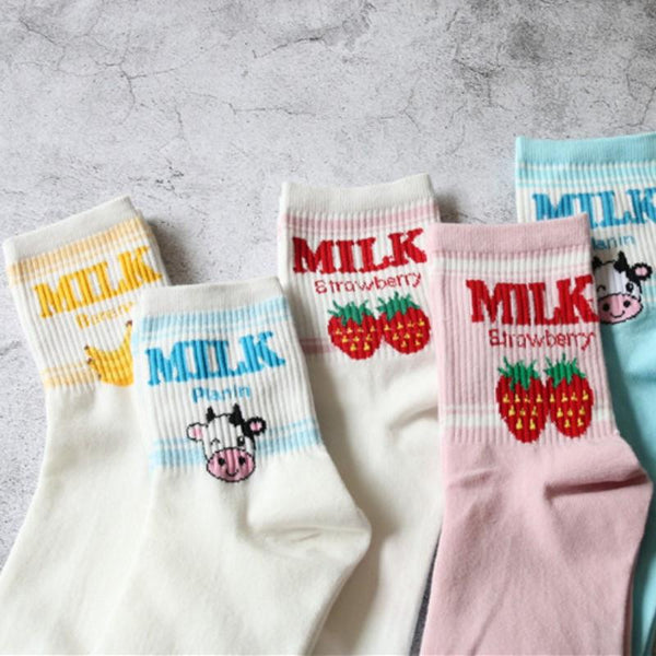 "MILK" SOCKS