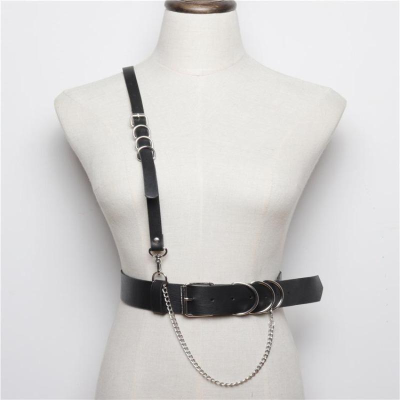 Suspender Belt Integrated Punk Belt