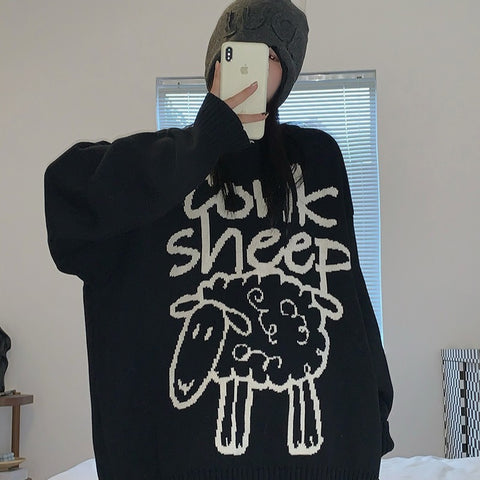 OVERSIZE CONK SHEEP SWEATER