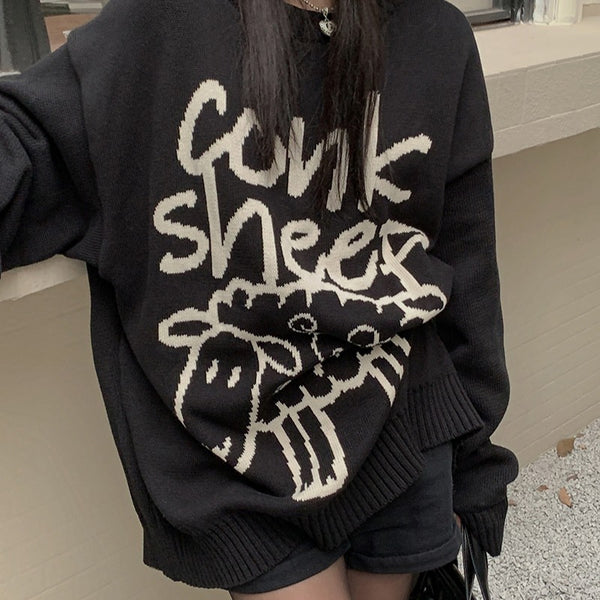 OVERSIZE CONK SHEEP SWEATER