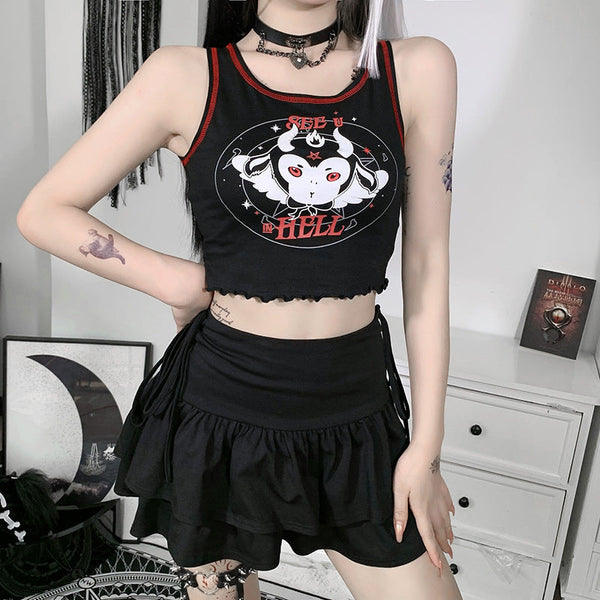 See U In Hell Print Camisole