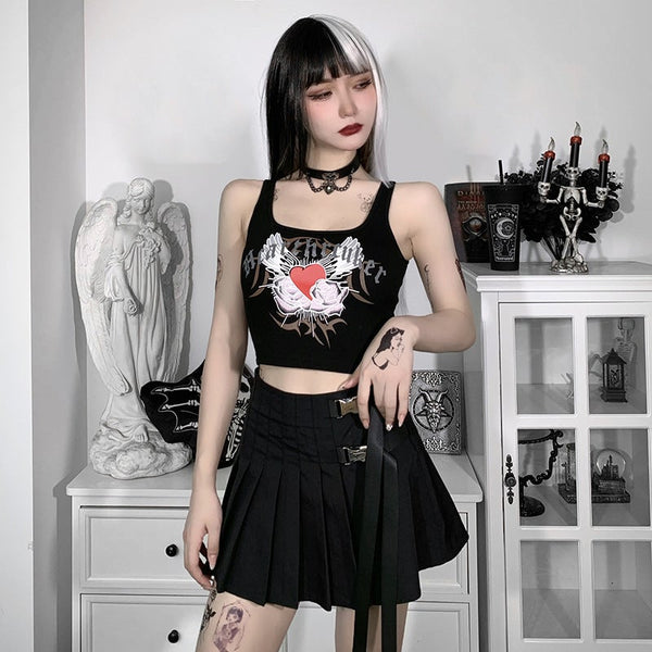 TIIL DEATH WE DO ART Cami Top