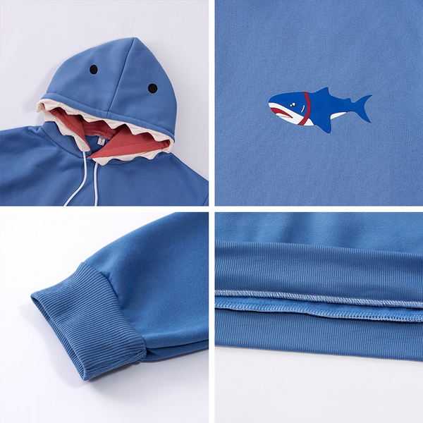 Tommy the Shark Kawaii Oversized Hoodies | NEW