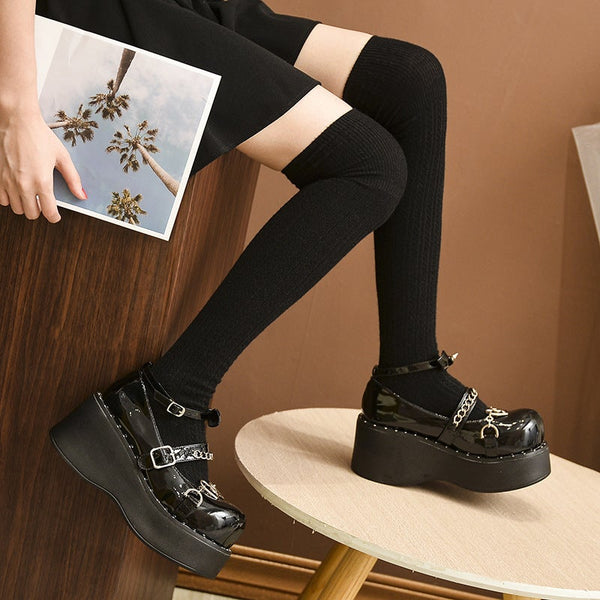 Love-Chain Lolita Platform Shoes