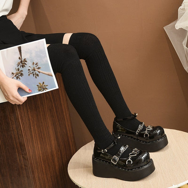 Love-Chain Lolita Platform Shoes