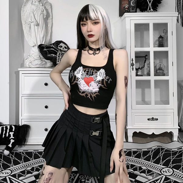 TIIL DEATH WE DO ART Cami Top