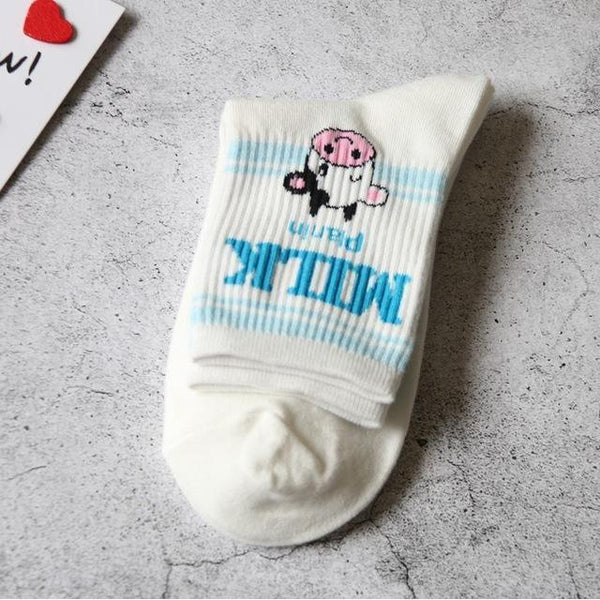 "MILK" SOCKS