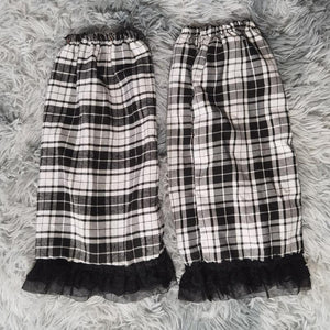 Plaid Leg Warmer