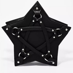 Pentagram PU Shoulder Bag