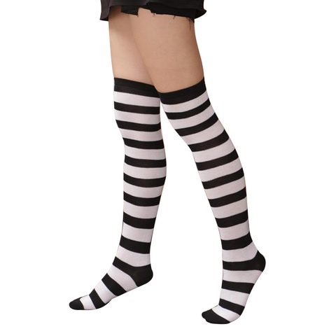 Colorful Striped Stockings