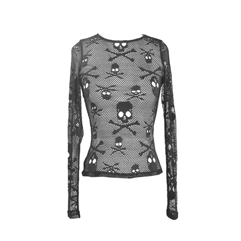 Skull Hollow Long Sleeve Shirt