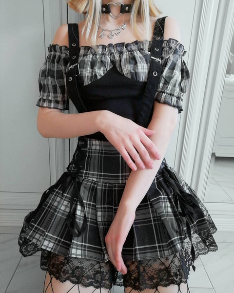 Wicked Scholar Mini Skirt