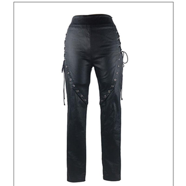 Rock Leather Legging Pants