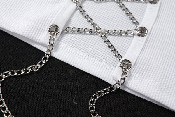 Chain Front Top