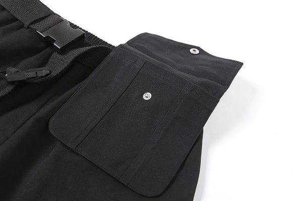 High Waist Cargo Pants With Pockets