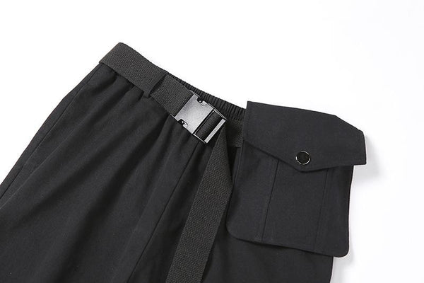 High Waist Cargo Pants With Pockets