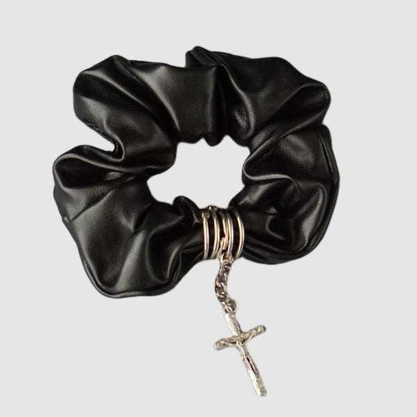 Valentine's Day Gift Cross Chain Scrunchie