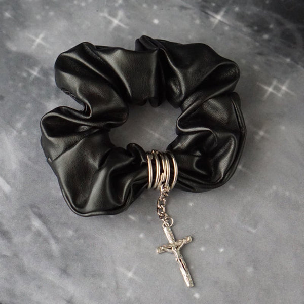 Valentine's Day Gift Cross Chain Scrunchie