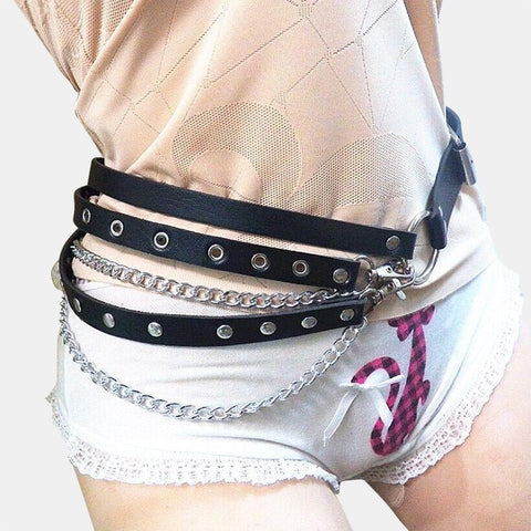 Faux Leather Belt