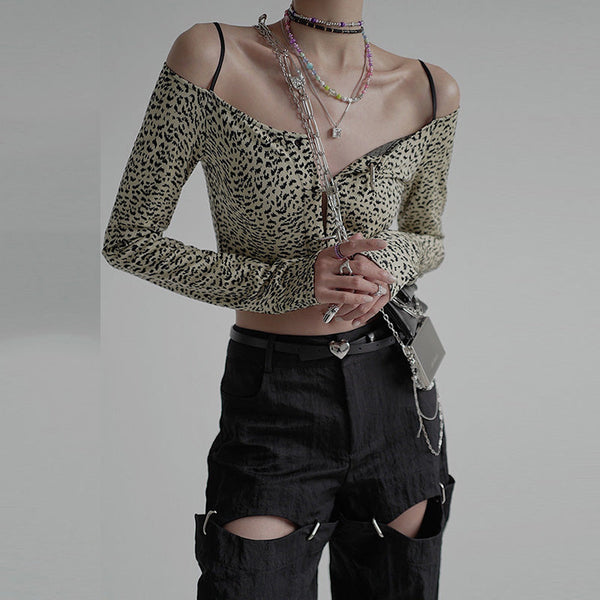 Got Your Attention Leopard Top