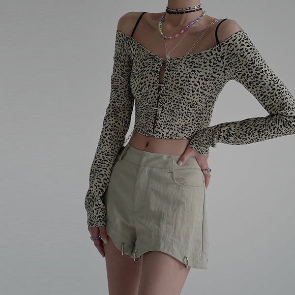 Got Your Attention Leopard Top