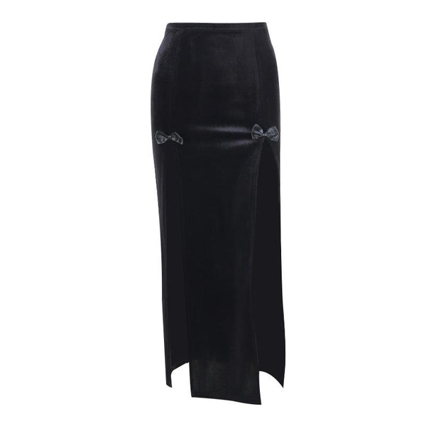 Goth Party Black Skirt