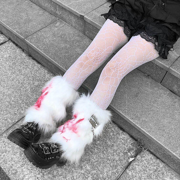 "BLOODY WINTER" LEG WARMERS