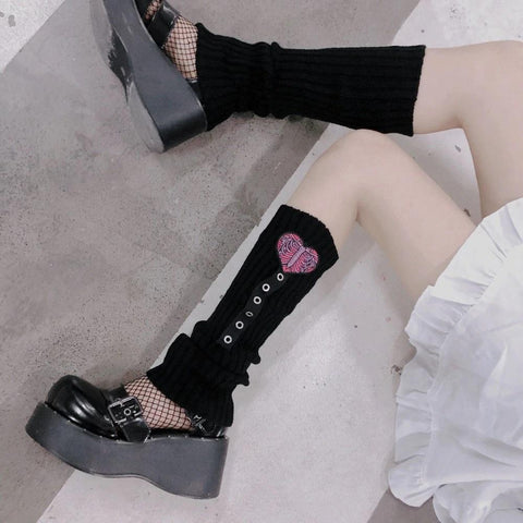 "GOTH WINTER" SOCKS (2 DESIGNS)