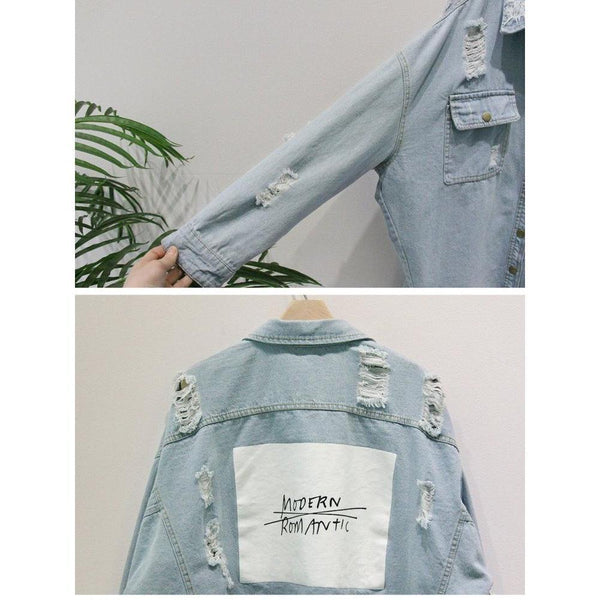 "MODERN ROMANTIC" DENIM JACKET