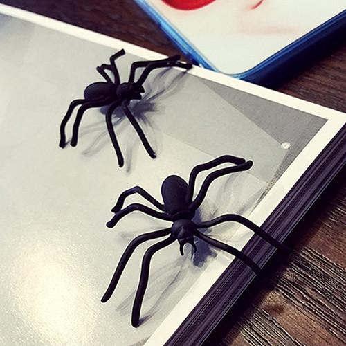 Black Spider Earring