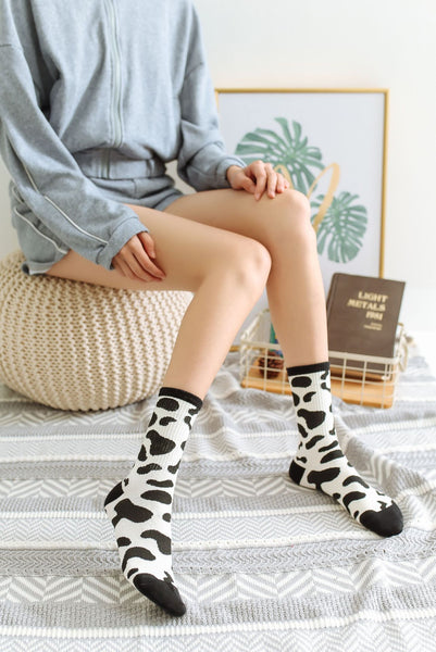 "COW & ZEBRA" SOCKS