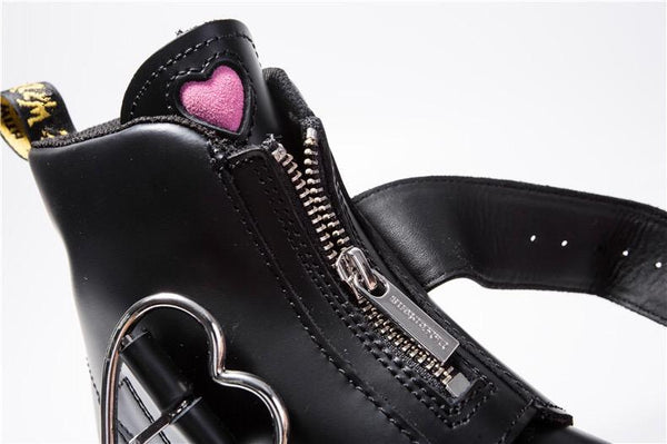 Heart Belt Boots