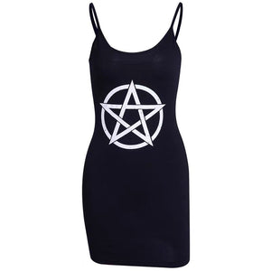 Sexy Sleeveless Pentagram Shirt