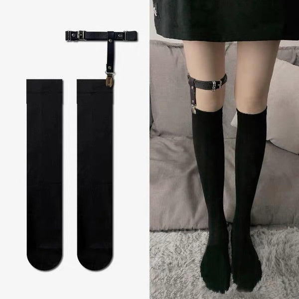 Japanese School Uniform Socks With Leg Ring