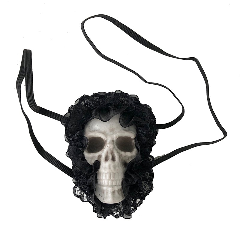 Valentine's Day Gift Lace Skull Eye Patch