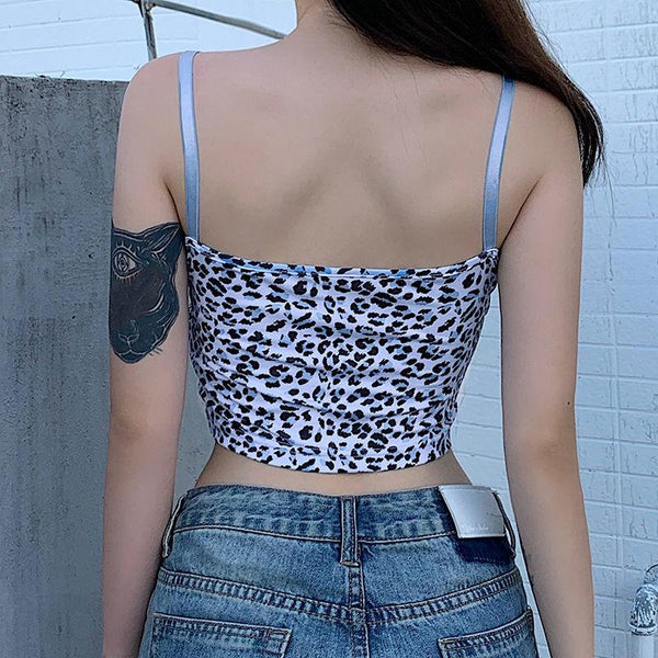 Leopard Print Vest Top