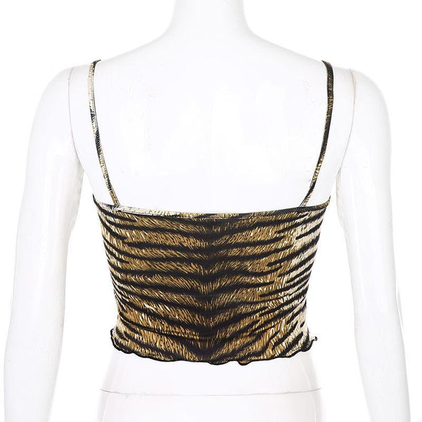 Leopard Print Vest Top