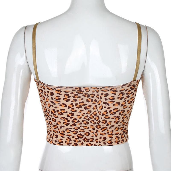 Leopard Print Vest Top