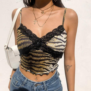 Leopard Print Vest Top