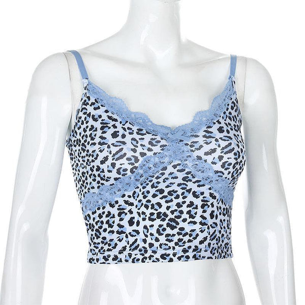 Leopard Print Vest Top