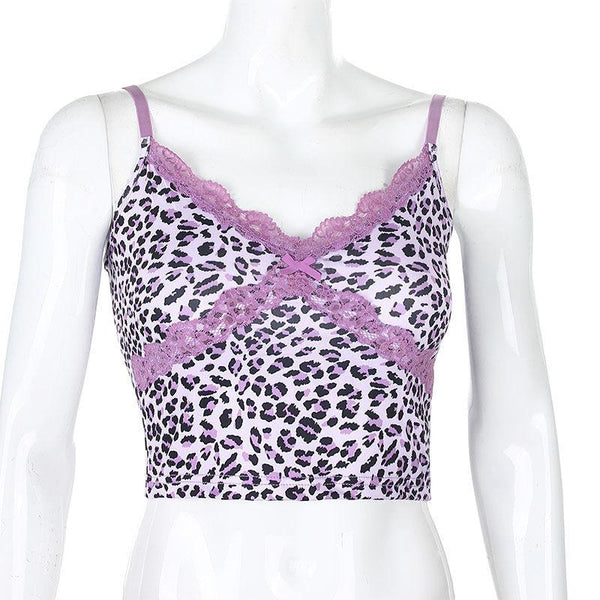 Leopard Print Vest Top