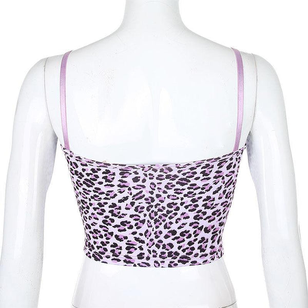 Leopard Print Vest Top