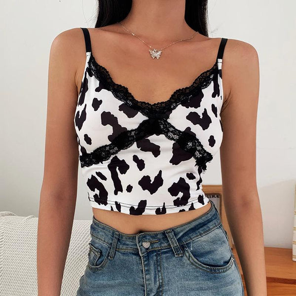 Leopard Print Vest Top