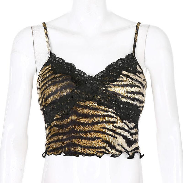 Leopard Print Vest Top