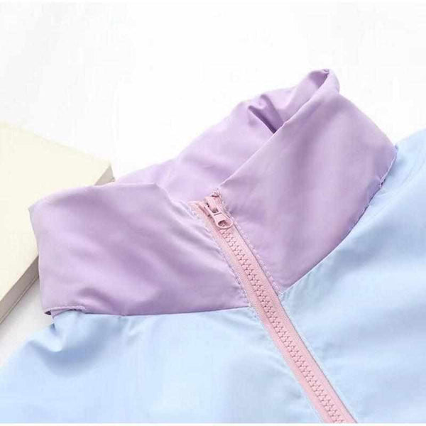 "PASTEL DELIGHT" WINDBREAKER